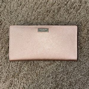 Kate Spade Rose Gold Wallet